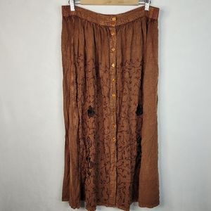 Vintage boho long skirt.